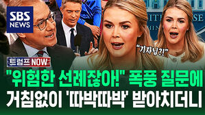 [영상] "이 나라 판사들은!" 수위 높인 '트럼프 대변인'&hellip;"생각 다르면 나쁜 판사?" 매섭게 반박하자 '또박또박' 맞받더니