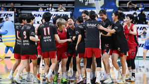 승리 거둔 부산 BNK(사진=한국여자농구연맹 제공, 연합뉴스)