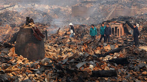 화마에 잿더미 된 '보물'…의성 고운사 연수전 · 가운루 어쩌나