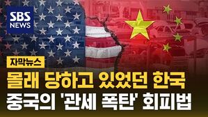 [자막뉴스] 몰래 당하고 있었던 한국…중국의 미국 '관세 폭탄' 회피법