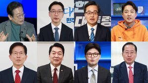 이재명, 김경수, 김동연, 김문수, 안철수, 한동훈, 홍준표
