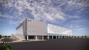 부산항 스마트공동물류센터 조감도 (사진=해양수산부 제공, 연합뉴스)