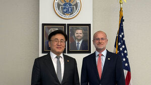 유상임 과기정통부 장관, 미 FCC 카 위원장 면담 (사진=과기정통부 제공, 연합뉴스)