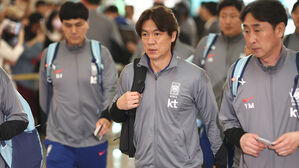 축구대표팀, 11회 연속 월드컵 본선행 확정 위해 이라크로 출국