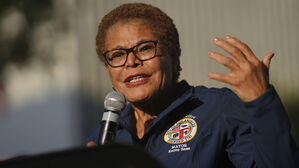 캐런 배스 LA 시장(사진=AP, 연합뉴스)