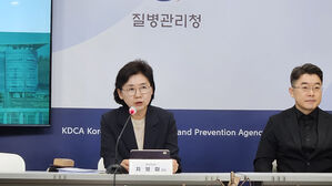 감염병 매개체 감시&middot;방제 중장기 계획 발표하는 지영미 질병청장(사진=연합뉴스)