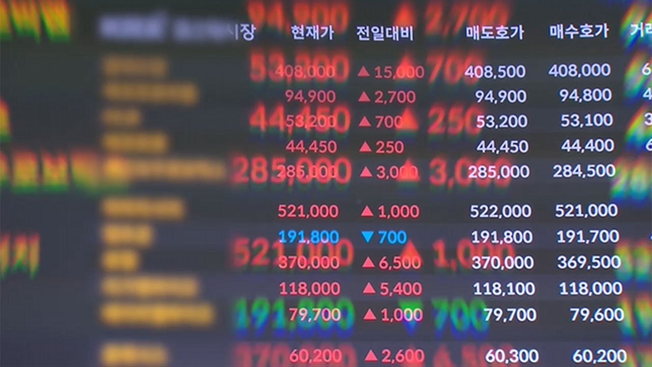 '중동 긴장 완화' 코스피 3,100선 돌파…3년 9개월만