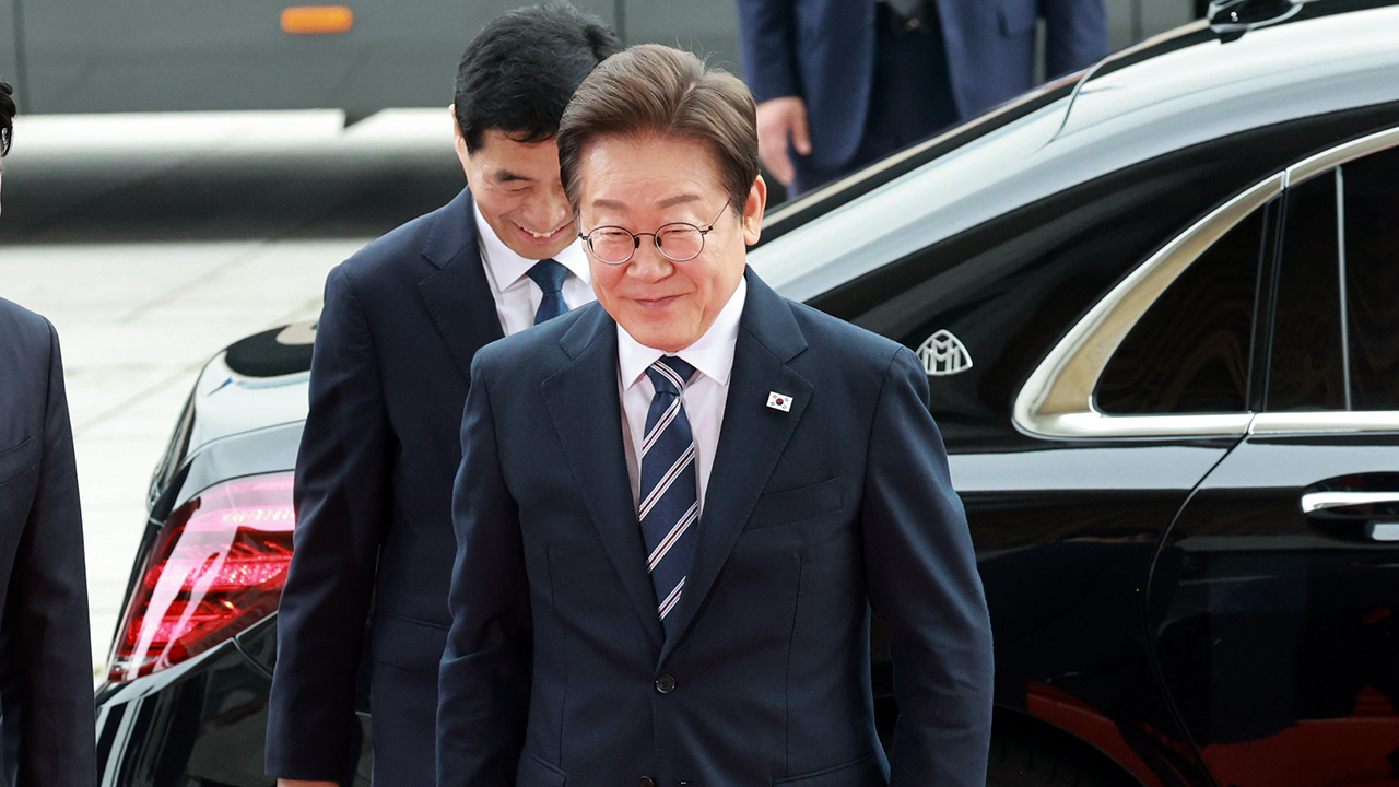 [속보] 이 대통령, 국회 도착…취임 후 첫 추경안 시정연설
