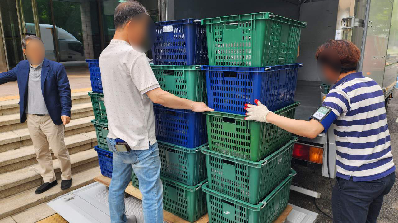 최민희 측 "방통위서 사무장비 무단 폐기" 112 신고…경찰 출동