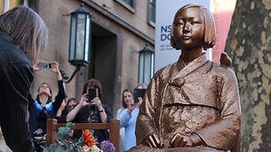 평화의 소녀상, 4년 만에 독일 여성박물관서 제막식