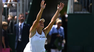 '러키 루저' 시에라, 윔블던 테니스 여자 단식 16강 선착