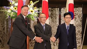 한미일 외교차관, 9개월 만에 도쿄서 회동…"3국 안보 협력 지속"