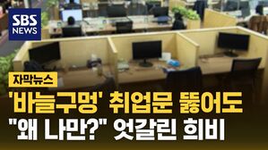 [자막뉴스] '바늘구멍' 취업문 뚫어도&hellip;"왜 나만 이래?" 엇갈린 희비