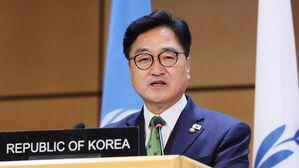 우원식, 세계국회의장회의 참석…"남북 대화창구 열어야"