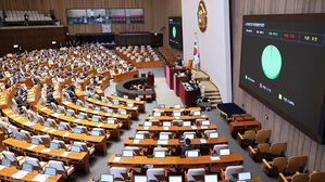 [속보] 방송법, 국회 본회의 여당 주도 통과