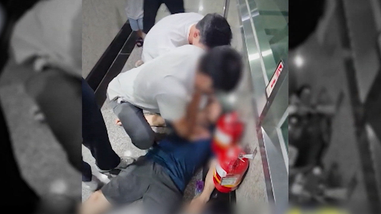 족발 먹다 쓰러진 시민 살린 중앙경찰학교 동기 경찰관들
