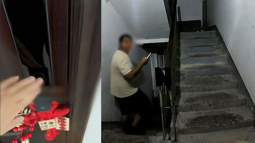배달원 음식 두자 '띠리릭'…문 열어준 중국산 도어락