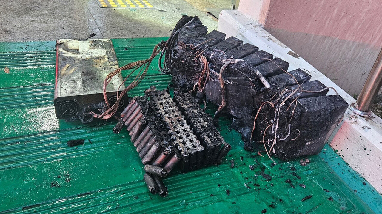 불탄 배터리