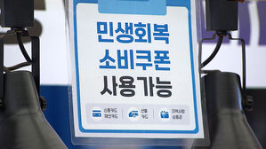 소비쿠폰 한 달 소상공인 매출 6% 늘어…'소비심리 개선'