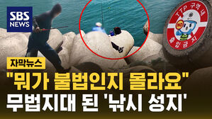 [자막뉴스] "뭐가 불법인지 난 몰라요"&hellip;무법지대로 변한 '낚시 성지'