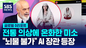 [글로벌D리포트] 전통 의상에 온화한 미소&hellip;"뇌물 안 통한다" AI 장관 등장
