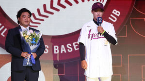 '박석민 아들' 북일고 박준현, 신인 드래프트 전체 1순위 키움행