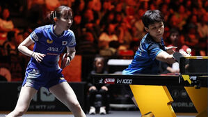 탁구 주천희, WTT 중국 스매시서 일 하야타와 여자복식 준우승