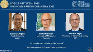 '노벨화학상' 일본 기타가와 "도전은 과학자에게 참다운 즐거움"