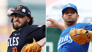 프로야구 PO 엔트리 발표…투수 한화 13명·삼성 12명 등록