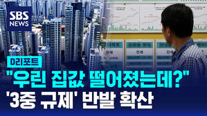 [D리포트] "우린 집값 떨어졌는데?" '3중 규제' 반발 확산