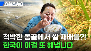 밥에 진심인 한국인은 몽골 불모지에서도 벼농사를 성공시킨다