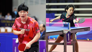 박규현·최효주, 전국체전 탁구 남녀 일반부 단식 우승