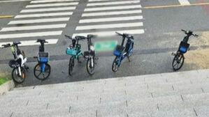 "어디로 걸어야 해?"…계단 앞 '빽빽' 길막 논란