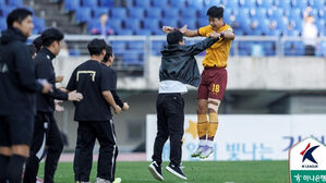 광주FC 박인혁 결승골로 안양 격파…K리그1 잔류 가능성↑