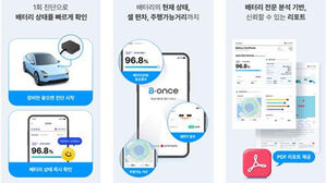 LG엔솔, 전기차 배터리 평가 서비스 '비원스' 출시…"5분 내 상태 파악"
