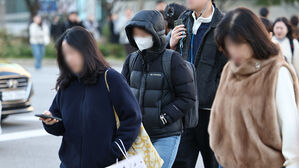 내일 아침, 오늘보다 기온 1∼5도 더 떨어져…대부분 5도 이하