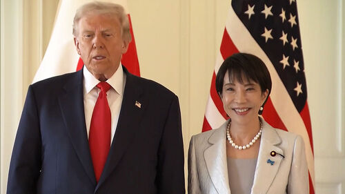 도쿄서 첫 미일정상회담…트럼프 "가장 강력한 동맹국"