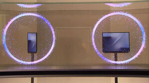 두 번 접는 폰·TV 샹들리에…'K 테크' 시선집중