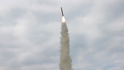 북한 "어제 서해상에서 함대지 전략순항미사일 시험 발사"