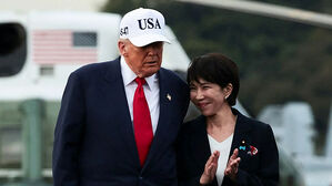 '마린 원' 타고 '초밀착'…미일 동맹 과시