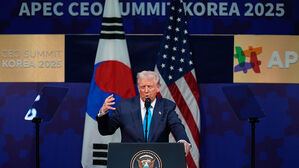 트럼프 "한국과 무역 합의 매우 곧 마무리…한미 조선업 많은 협력"