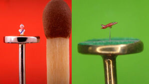 현미경으로 봤더니 깜짝…'초소형 조각'의 세계