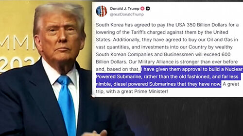 요청 다음 날 "한국 핵잠수함 승인…필리조선소서 건조"