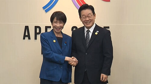 다카이치 일본 총리와 첫 회담 "미래 지향·안정적 관계"