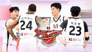 현대모비스에 진땀승…KT, 단독 3위