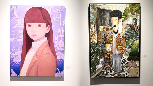 회화로 풀어내는 현대인의 외로움