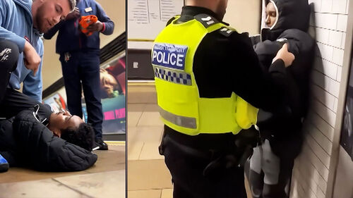 지하철서 몸싸움 벌어졌는데…'칭찬 세례' 무슨 일