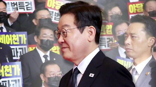 야당 보이콧 "이젠 전쟁"…이 대통령 "허전하군요"