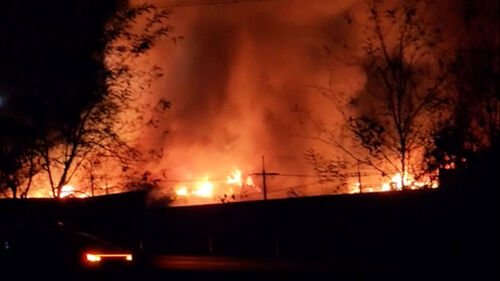 경기 포천 공장에 큰불…대응 2단계 발령