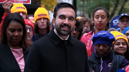 첫 무슬림 뉴욕시장 나오나…트럼프 "예산 끊을 수도"